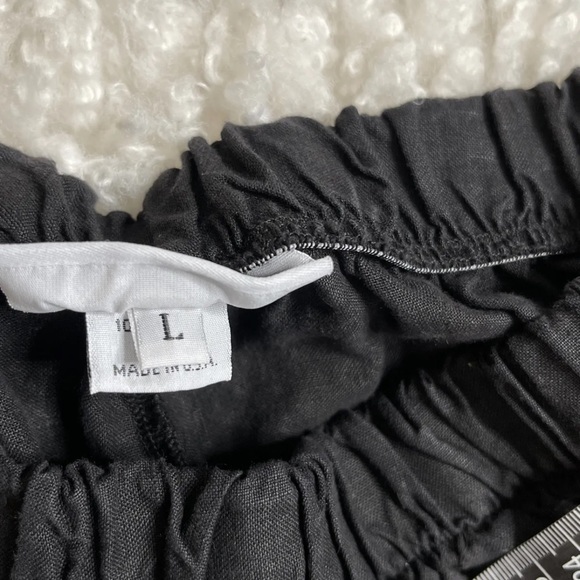 Bryan walker Wide Leg Pull-On Crop Pants L - Picture 4 of 8